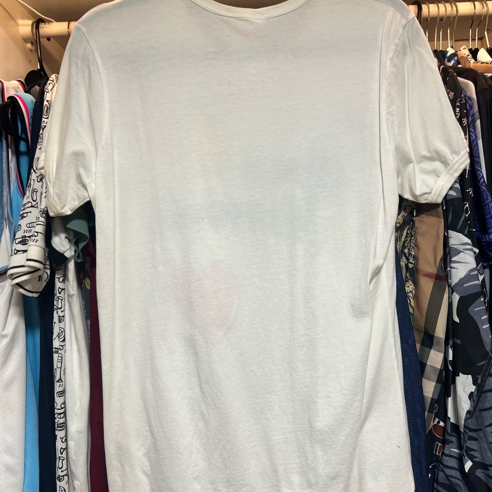 Vivienne Westwood White Short Sleeve Tee w/Prince Charming Graphic - Picture 4 of 4